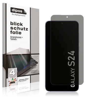 A product shot of a phone screen protector and its packaging.