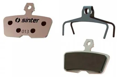 Image de Sinter Scheibenbremsbelag 013 Sram organic, MTB Standard, rot, Set