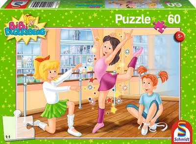 Image de Bibi Blocksberg, À l'école de ballet, puzzle de 60 pièces