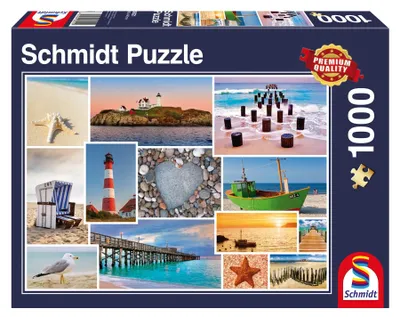 Productafbeelding van Puzzel van de zee. 1.000 stukjes