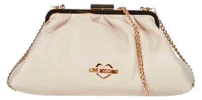 Obrázek produktu pro Dámská kabelka Love Moschino, barva slonovinová, materiál: slonovinová