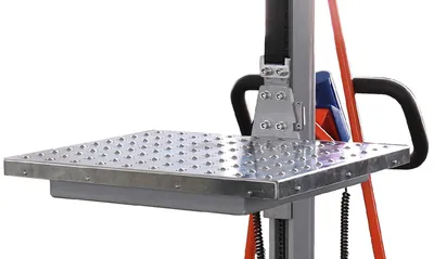 Produktbild von Schefer Elektrolifter Zubehör Rollenplattform Edelstahl