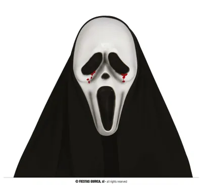 Produktbild von Guirca Attentätermaske Mit Kapuze One Size