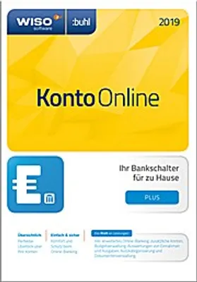 Produktbild von WISO Konto Online Plus 2019, 1 DVD-ROM