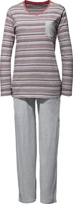 Produktbild von REDBEST Damen-Schlafanzug rosenholz/bordeaux 40