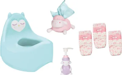 Produktbild von Zapf 706602 Baby Annabell Töpfchen Set mint-grün/rosa