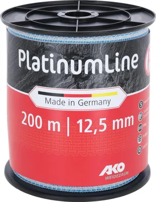 Produktbild von PlatinumLineBand , 200m, 12,5 weiß/blau,3x0,2 Niro,2x0,25 Cu