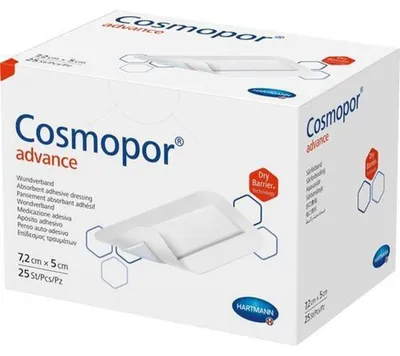 Productafbeelding van Cosmopor Advance pleisters, 7,2x5 cm, 25 stuks
