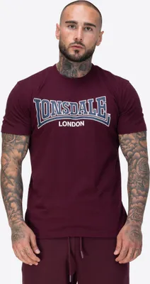 Immagine prodotto di Maglietta uomo regular fit DUKINFIELD Oxblood/Dark Navy/Ecru L Lonsdale