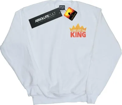Produktbild von Disney - "The Lion King Long Live" Sweatshirt für Herren BI30334 (4XL) (Weiß)