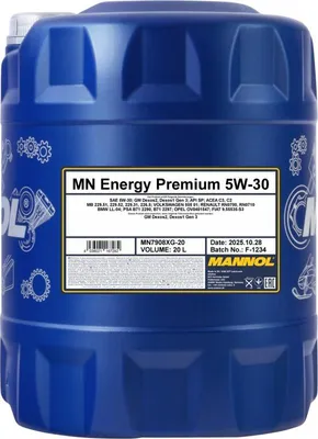Produktbild von Mannol Energy Premium 5W-30, 20L