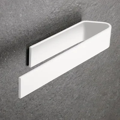 Obrázek produktu pro Držáky na ručníky do koupelny a kuchyně, které se instalují bez vrtání – bílé