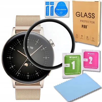 Image de Verre Hybride Pour Huawei Watch Gt 3 42Mm Strong Set + Cloth Free Of Charge