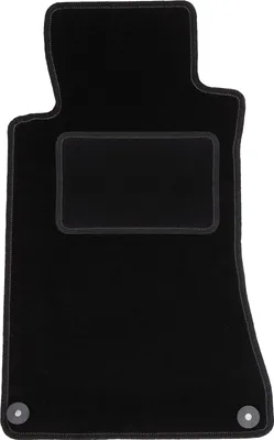 Image de Tapis de sol noir pour conducteur pour : Mercedes C W203 Berline, Break (2000-2008)