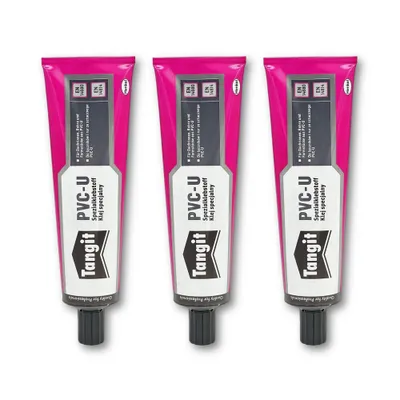 Produktbild von Tangit PVC-U Spezial Klebstoff für Rohrverbindung bei Druck- und Abwasserleitungen 125g - 3st