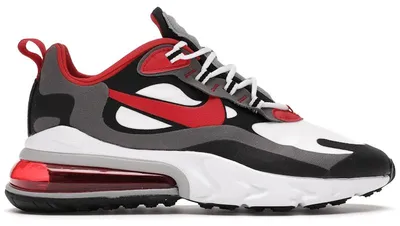 Produktbild von Nike Air Max 270 React Black Iron Grey University Red - EU 42.5