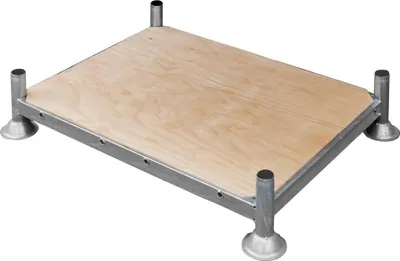 Zdjęcie produktu dla Manurack Mały Mega-M 154,5cm x 118cm x 31cm ocynk + podstawa ze sklejki