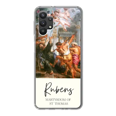 Produktbild von MuchoWow® Handyhülle Schutzhülle Hülle für Samsung Galaxy A32 5G Barock - Kunst - Rubens Silikon Softcase Handy Hülle - Softcase