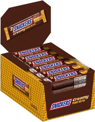 Produktbild von Snickers Creamy Peanut Butter 24x36,5g