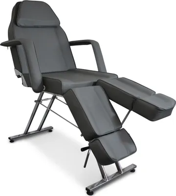 Image de GIOVE Fauteuil de massage pour salon de tatouage Fauteuil de pédicure manucure GRIS