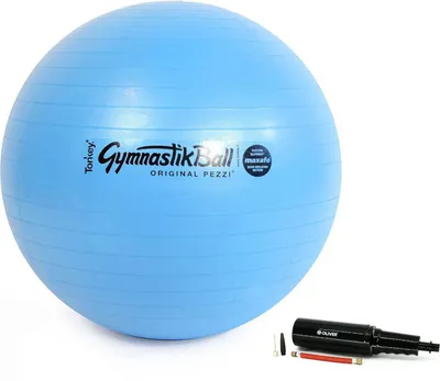 Obrázok produktu pre Originálna gymnastická lopta Pezzi® MAXAFE s pumpičkou - svetlomodrá