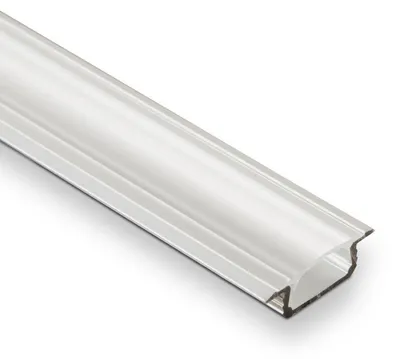 Produktbild von SOTECH LED Profil-44 Einlassprofil 2000 x 22 mm – klare Abdeckung, Aluminium