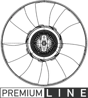 Immagine prodotto di Ventola di raffreddamento motore MAHLE per furgone VW CRAFTER 30-50