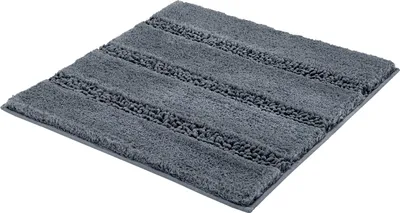 Produktbild von Kleine Wolke Badteppich MONROVIA Schiefer 60 x 60 cm