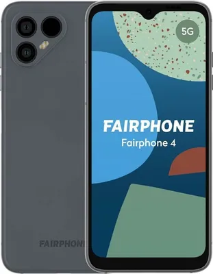 Zdjęcie produktu dla Fairphone 4, 16 cm (6.3"), 8 GB, 256 GB, 48 MP, Android 11, Szary