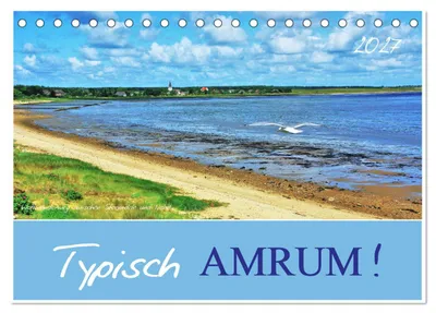 Produktbild von Typisch Amrum! (Tischkalender 2027 DIN A5 quer), CALVENDO Monatskalender