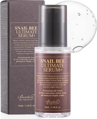 Produktbild von Snail Bee Ultimate Serum Plus 35ml Schneckenschleim Bienengift Korea Kosmetik