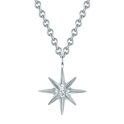 Produktbild von Eastside Halskette Edelstahl Zirkonia 40,0 cm Basislänge + 5,0 cm Verlängerung 50050091