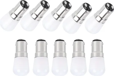 Obrázek produktu pro Sada 10 ks LED žárovek 1,5 W B15 – 230 V střídavého proudu, úsporné náhradní žárovky do lustrů, nástěnných svítidel a dekorativního osvětlení