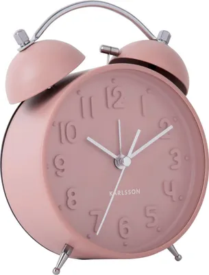 Produktbild von Karlsson - Wecker Iconic - Rosa - Ø11cm