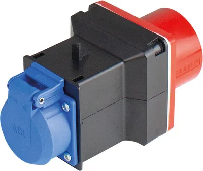 Produktbild von as-Schwabe Camping CEE-Adapterstecker 400V 16A CEE-Stecker & Schukokupplung IP44