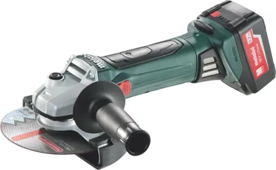 Zdjęcie produktu dla Metabo W 18 LTX 150 QUICK (600404650) AKTYWNA SZLIFIERKA KĄTOWA z akumulatorami LI-ION 2x 18 V 5,2 Ah i ładowarką w walizce