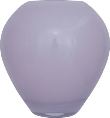 Immagine prodotto di LIVIA Vaso in vetro - H. 18cm x Ø 16cm - rosa - Vetro - Accessori per la casa