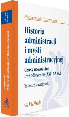 Image de Historia administracji i myśli administracyjnej