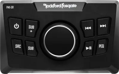 Produktbild von ROCKFORD FOSGATE Marine Source Unit PMX-0 Digital Media Receiver Bluetooth USB
