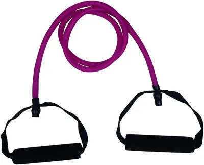 Obrázok produktu pre Pilates odporová guma, penové rukoväte, Nastaviteľná, Pre silové cvičenia