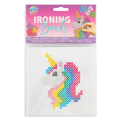 Produktbild von RAPPA Aufbügelperlen 15x15 cm Einhorn