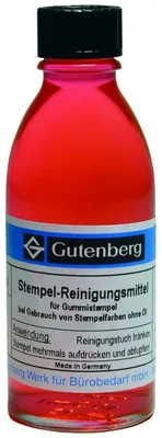 Produktbild von Stempelreiniger (flüssig) für Stempelfarbe ohne Öl 100ml