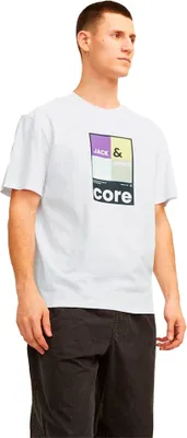 Produktbild von Jack & Jones 12256682 Kurzarm-t-shirt Weiß 2XL Mann Weiß 2XL