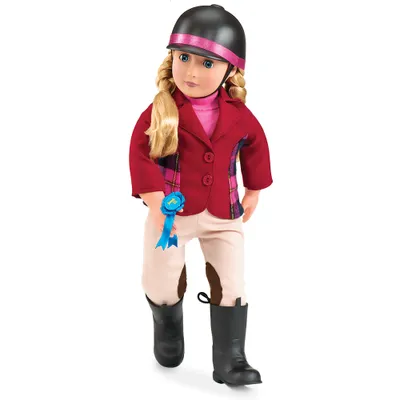 Produktbild von Our Generation - Lily Anna Puppe 46 cm mit Reiteroutfit zzz