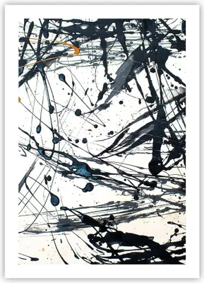 Produktbild von Poster - Poster ohne Rahmen - Abstraktion modern - 50x70 cm - Wand Bild - Wanddeko - Wandbilder - Kunstposter - Wandposter - Bilder - Kunstdruck - Wanddekoration - Wandbild - P2XPA50x70-3442