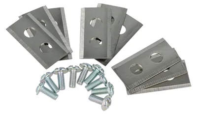 Produktbild von vhbw 9x Ersatz-Messer kompatibel mit Worx Landroid M1000i, L WR155E, M1000 WG791E.1, M1000i WG796E.1 Rasenmäher - Ersatzklinge Silber, Stahl