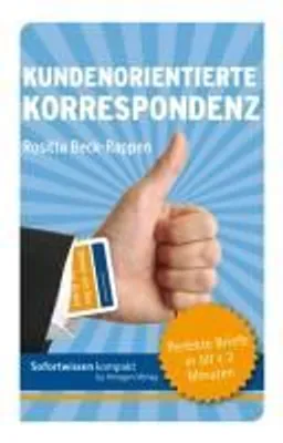 Produktbild von Kundenorientierte Korrespondenz