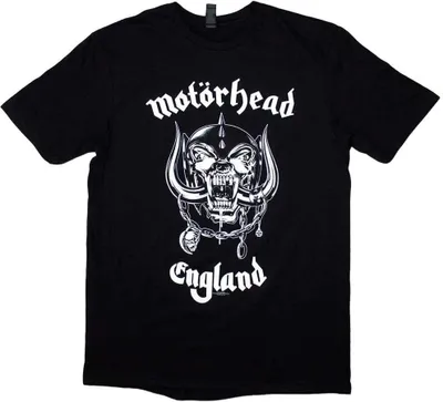 Zdjęcie produktu dla Motörhead England (Back Print) Black S Koszulka