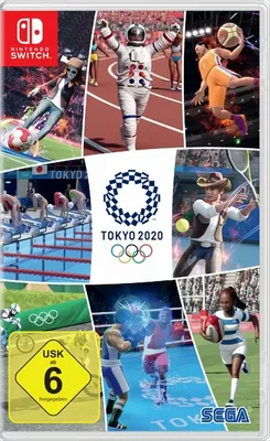 Produktbild von SEGA Jeux Olympiques de Tokyo 2020 – le jeu vidéo officiel, Nintendo Switch, E10+ (Jeder über 10 Jahre)