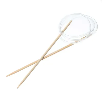 Bambus Rundstricknadel Größe 3 mm, 40 cm